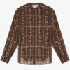 Mexika Bluse i bomuldsvoile med print