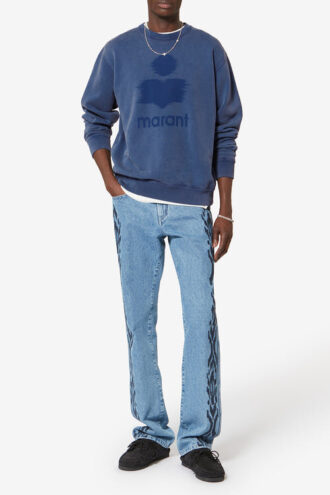 Mikoy bomuldssweatshirt med logo
