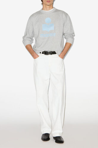 Mikoy bomuldssweatshirt med logo