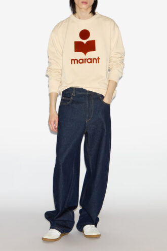 Mikoy bomuldssweatshirt med logo