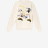 Mikoy broderet bomuldssweatshirt