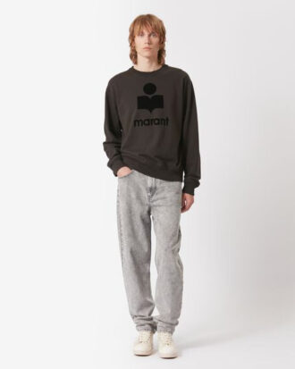 Mikoy Jersey Sweatshirt med broderet logo