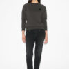 Milla bomulds-sweatshirt med logo