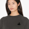 Milla bomulds-sweatshirt med logo