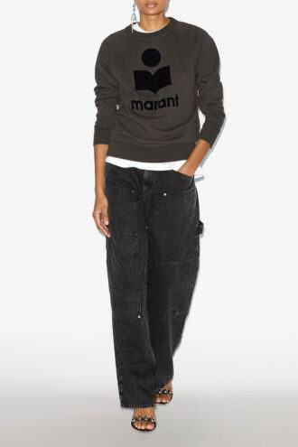 Millyny bomuldssweatshirt med logo