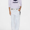 Millyny bomuldssweatshirt med logo