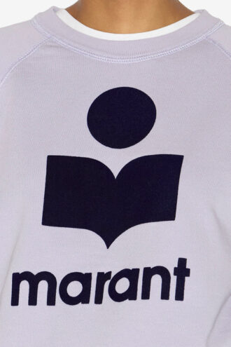 Millyny bomuldssweatshirt med logo