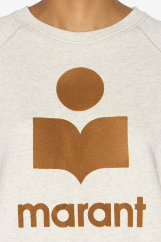 Millyny bomuldssweatshirt med logo