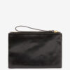Mino skinnende læderclutch