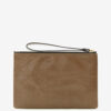 Mino skinnende læderclutch