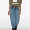 Moby bomuldssweatshirt med logo