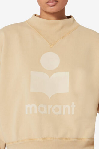Moby bomuldssweatshirt med logo