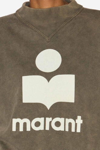 Moby bomuldssweatshirt med logo