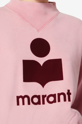 Moby bomuldssweatshirt med logo