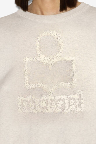 Mobyli bomuldsfleece-sweatshirt