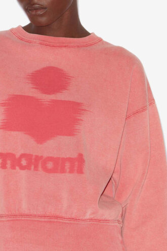 Mobyli bomuldssweatshirt med logo