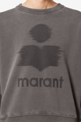 Mobyli bomuldssweatshirt med logo