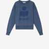 Mobyli bomuldssweatshirt med logo