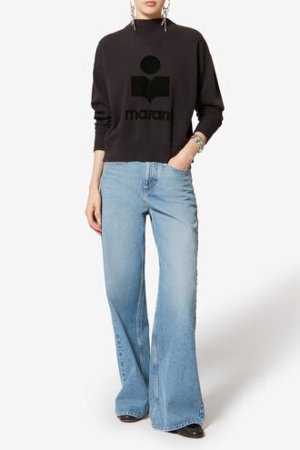 Mody bomuldssweatshirt med logo