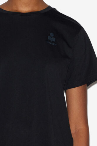 Mody kortærmet bomulds-T-shirt med logo