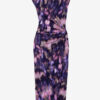 Nadela lang jerseykjole med print