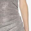 Nadilia kort metallic jerseykjole