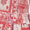Naomi smockede bomuldsvoile nederdel med bandana-print Naomi smockede bomuldsvoile nederdel med bandana-print