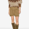 Natania Mohair Fair Isle-mønstret sweater
