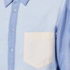 Nathael Patchwork Oxford-skjorte i bomuld