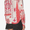 Nathy slips-skjorte i bomuldsvoile med print