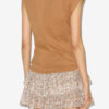 Nayda asymmetrisk bomulds-T-shirt