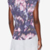 Nayda Asymmetrisk bomulds-T-shirt med print Nayda Asymmetrisk bomulds-T-shirt med print