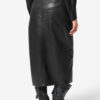 Nelaura Fin og blød pencilskirt i imiteret læder