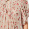 Neslya kortærmet bluse i muslin med print Neslya kortærmet bluse i muslin med print