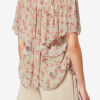Neslya kortærmet bluse i muslin med print Neslya kortærmet bluse i muslin med print