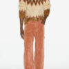 Nicolas Mohair Fair Isle-mønstret sweater