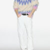 Nicolas Mohair Fair Isle-mønstret sweater