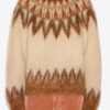 Nicolas Mohair Fair Isle-mønstret sweater