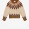 Nicolas Mohair Fair Isle-mønstret sweater