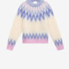 Nicolas Mohair Fair Isle-mønstret sweater