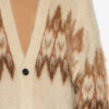Nielson Mohair Fair Isle-mønstret cardigan