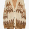Nielson Mohair Fair Isle-mønstret cardigan