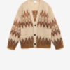 Nielson Mohair Fair Isle-mønstret cardigan