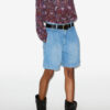 Noeline Bluse i crepe med print