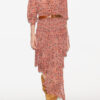 Noeline Bluse i crepe med print