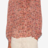 Noeline Bluse i crepe med print