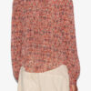 Noeline Bluse i crepe med print
