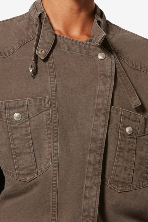 Nouria Let bomuldsdenimskjole Nouria Let bomuldsdenimskjole