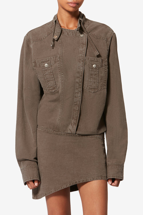 Nouria Let bomuldsdenimskjole Nouria Let bomuldsdenimskjole