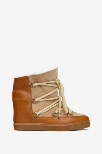 Nowles snestøvler med shearling-foring